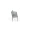 Lesro Lenox Steel 5 Seater with Center Arms, Ash (Blue) Seat, Ash Back, 106.5 W 24.5 L 32 H LS5103 - alternate 3